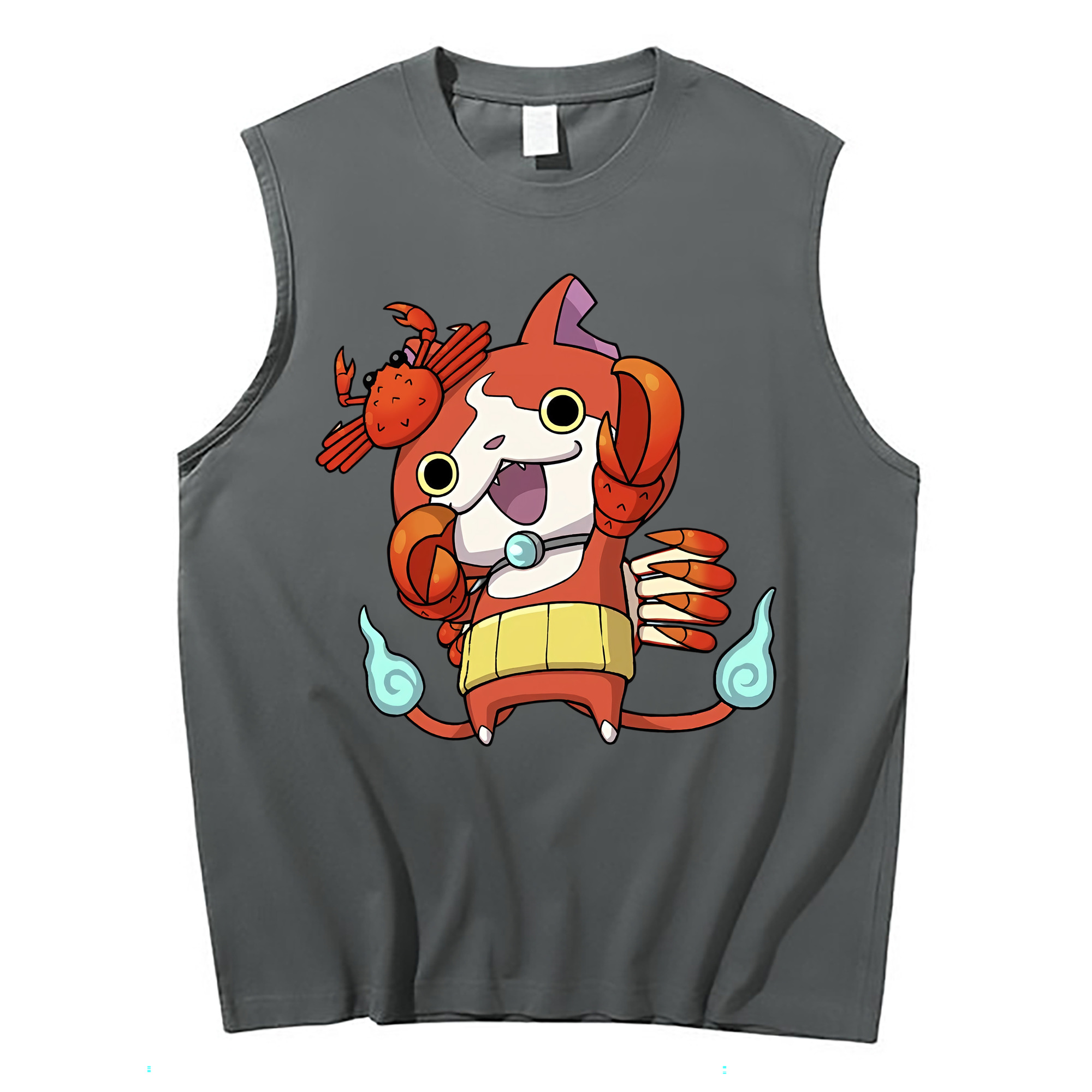（画像用） 妖怪ウォッチ Yo-kai Watch コットン100％タンクトップ（フロントプリント）